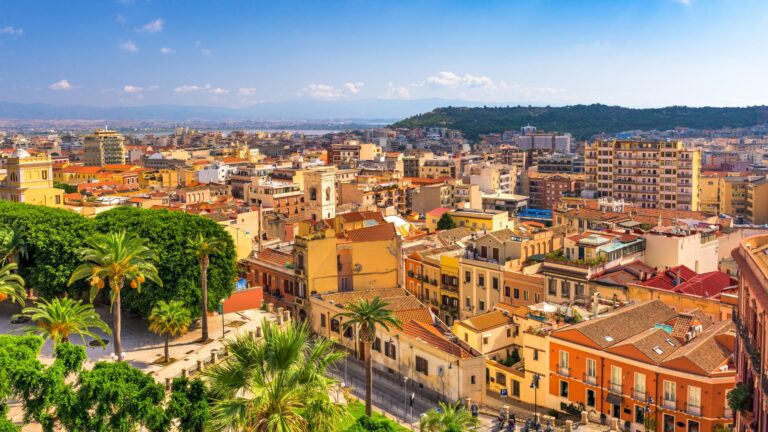 Vista su Cagliari