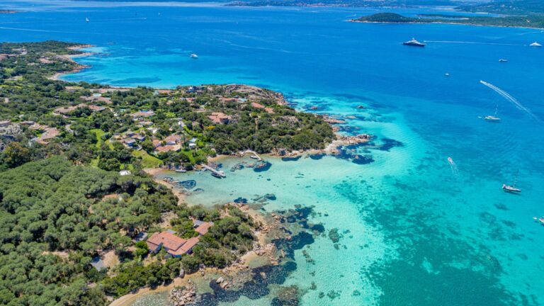 Costa Smeralda dall'alto
