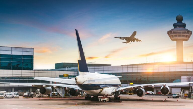 Aereo in aeroporto per turismo incoming