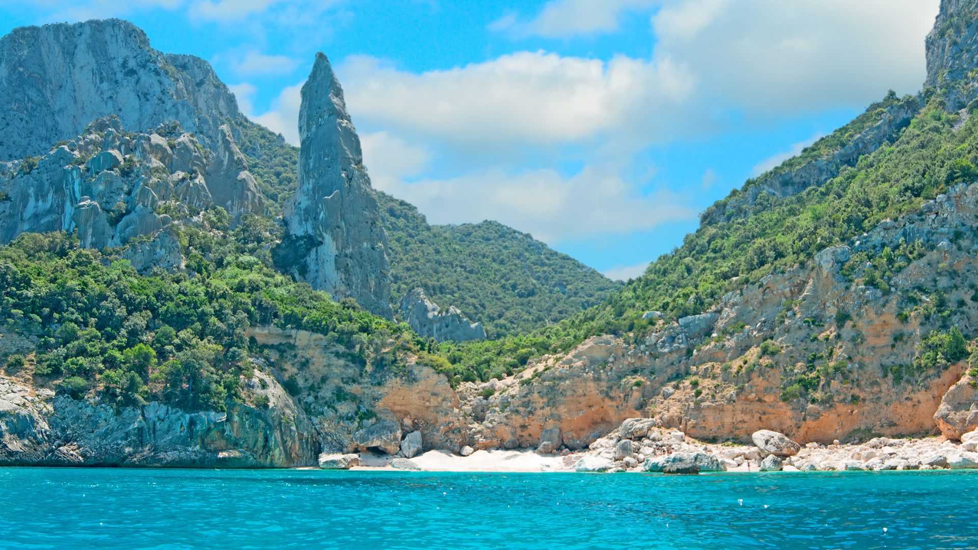 Lo spettacolare panorama di Cala Goloritze