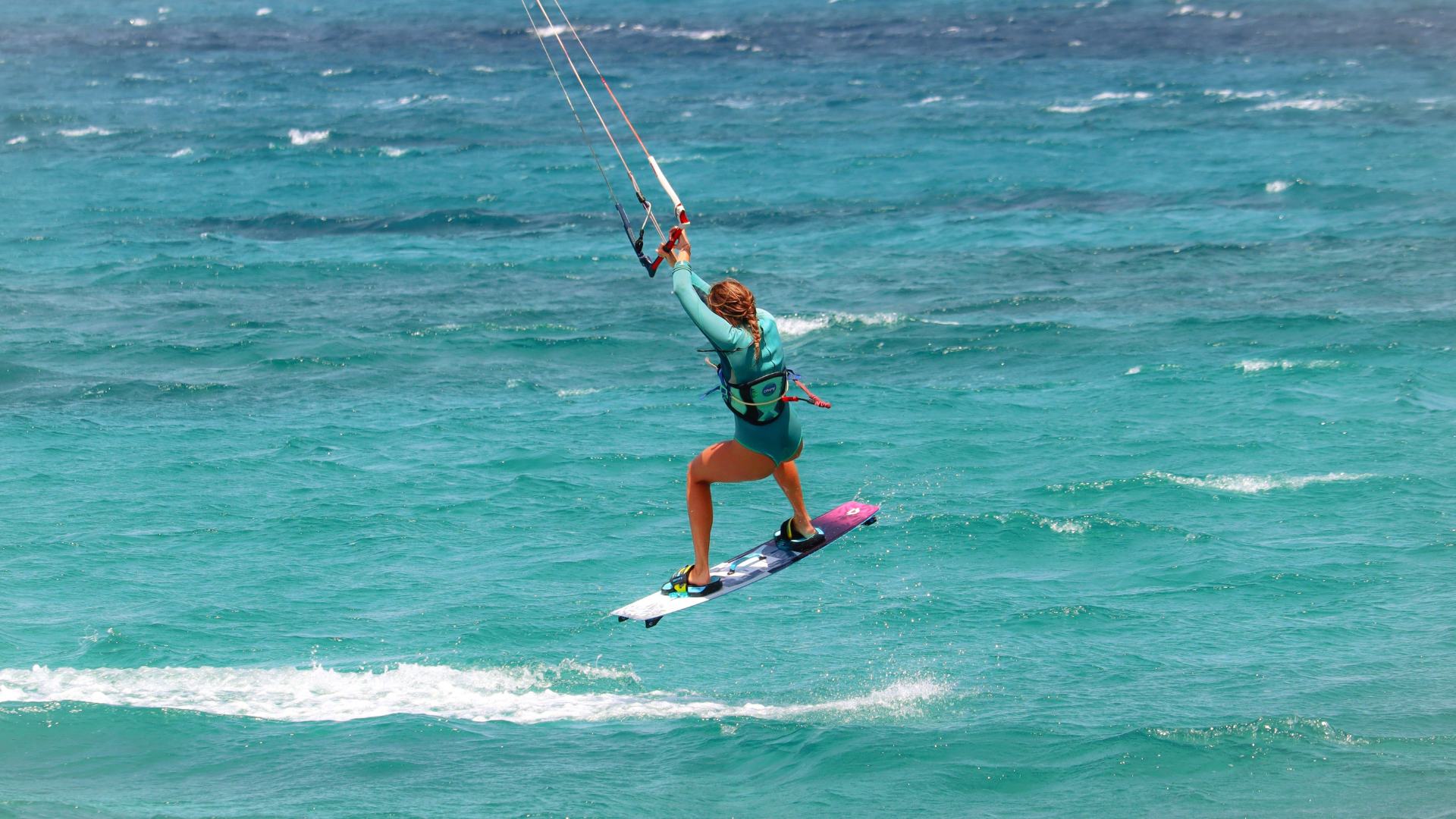 Kiteboarding in Sardegna