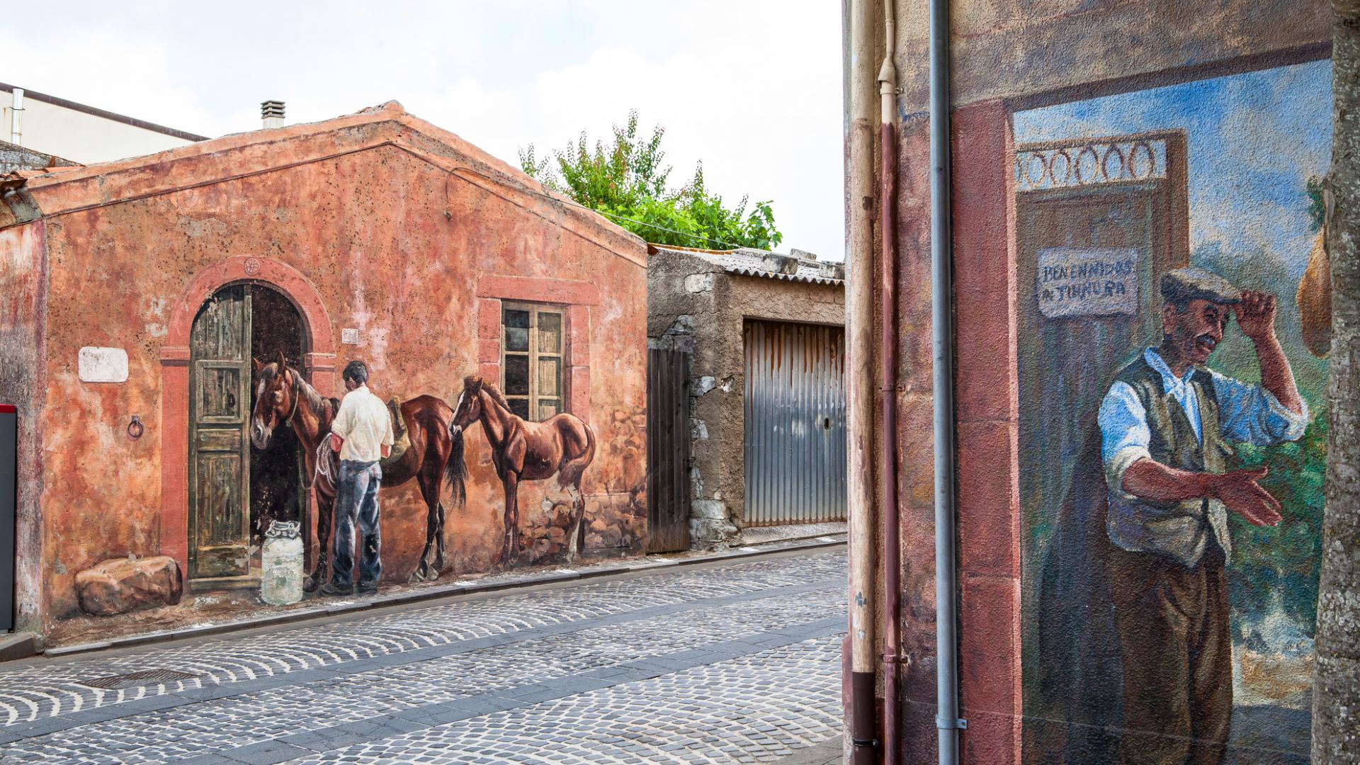 Murales a Tinnura