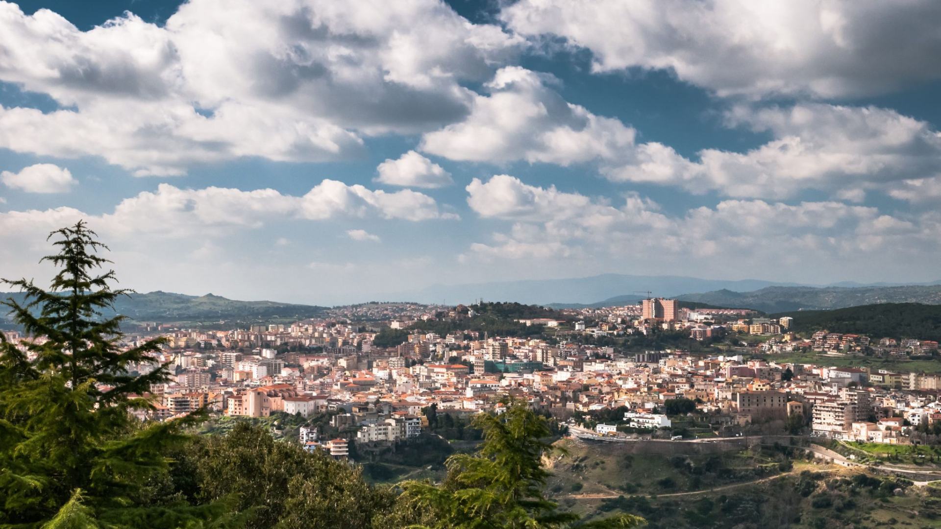 Nuoro dall'alto