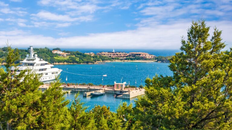 Vista sul Porticciolo di Porto Cervo